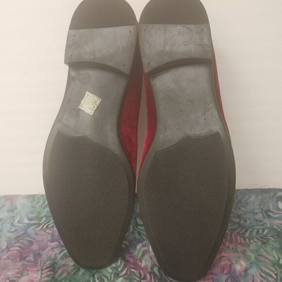 MEN'S AMALI VELVET SLIP ON SHOES WITH JEWELRY COUNT PIECE DRESS SHOE. - Picture 5 of 8